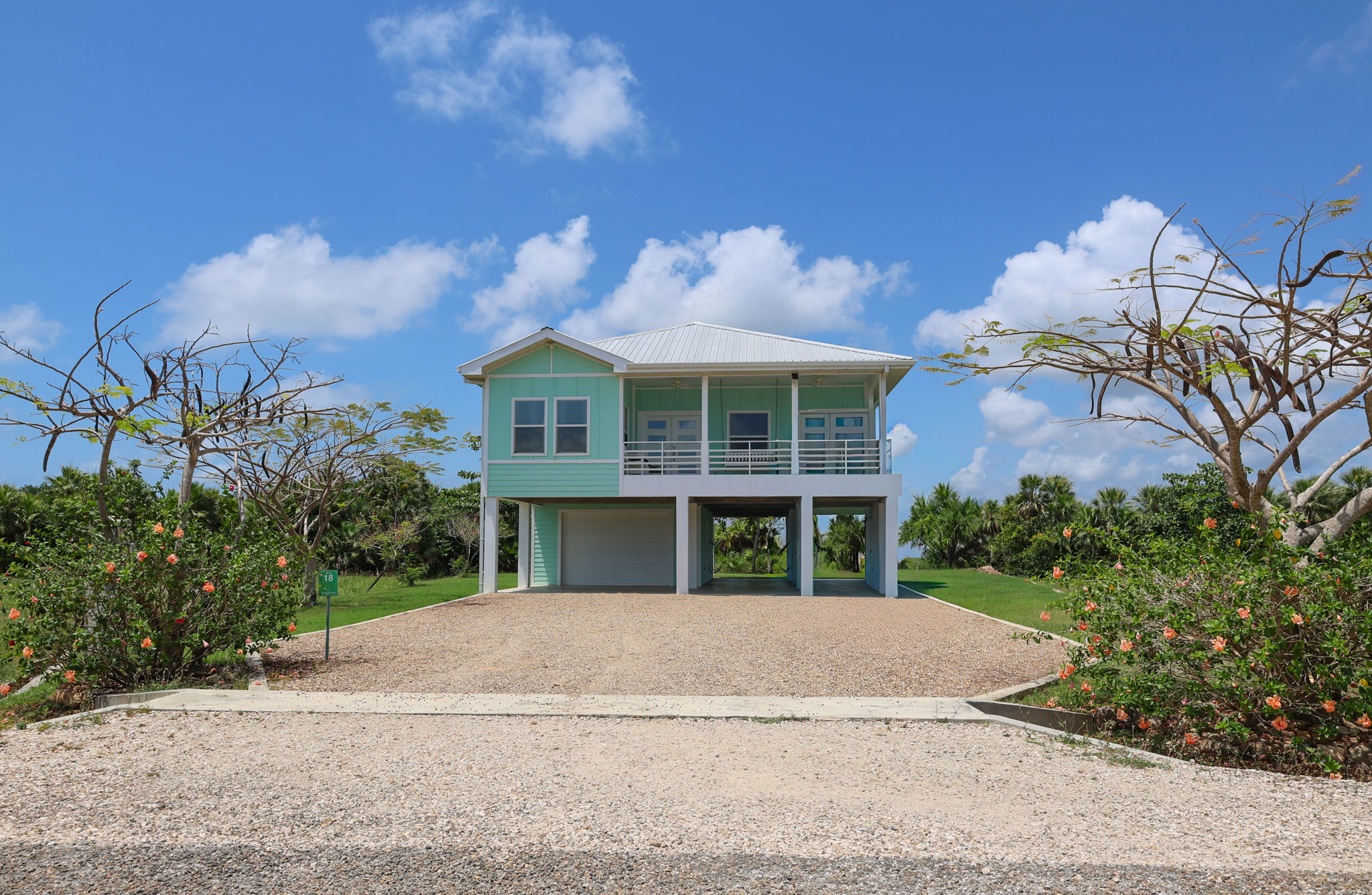 Exterior view of Casa Sirena Vacation Home at The Lodge at Jaguar Reef, Hopkins Village, Stann Creek District, Southern Belize